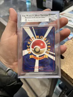 Pokemon BGS 8.5 Ditto Holo #132 Japanese Fossil PSA CGC Vintage - Image 2