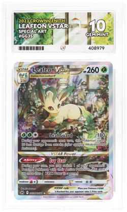 Pokemon TCG - Leafeon Vstar GG35 - Special Art - Ace 10 - Perf Sub - Image 1