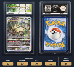 Pokemon TCG - Leafeon Vstar GG35 - Special Art - Ace 10 - Perf Sub - Image 3