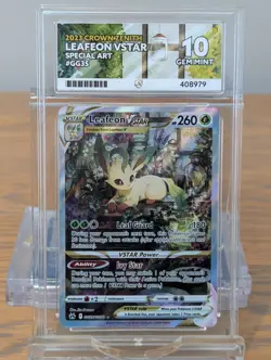 Pokemon TCG - Leafeon Vstar GG35 - Special Art - Ace 10 - Perf Sub - Image 4