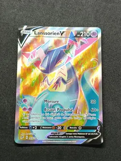 Carte Pokemon Lanssorien V 183/192 FA EB02 Clash Des Rebelles Epee Bouclier FR - Image 2