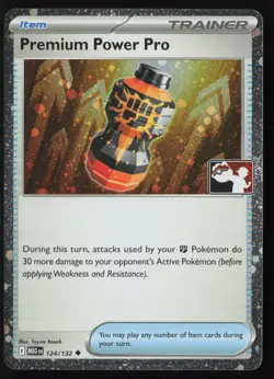 Pokemon Premium Power Pro 124/132 Prize Pack Series 8 Holo Pack Fresh - NM - Image 1