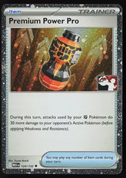 Pokemon Premium Power Pro 124/132 Prize Pack Series 8 Cosmo Holo Pack Fresh - NM - Image 1