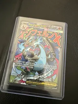 Pokemon Phantasmal Flames UPC MEGA CHARIZARD X EX #23 PROMO MINT - Image 1