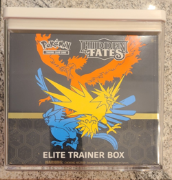 Pokemon Hidden Fates Elite Trainer Box ETB w/Protective Case -Factory Sealed New - Image 1