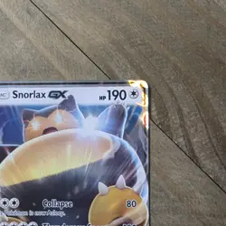 Pokemon TCG Sun & Moon Black Star Promo Snorlax GX SM05 2016 NM-M - Image 4
