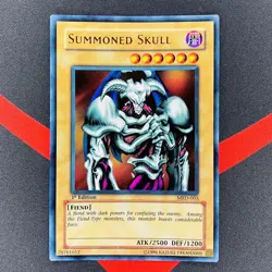 Yu-Gi-Oh! Summoned Skull Mystical Elf Blue Eyes Toon Dragon 3-Card Set - Image 1