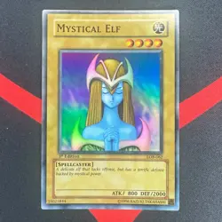 Yu-Gi-Oh! Summoned Skull Mystical Elf Blue Eyes Toon Dragon 3-Card Set - Image 3