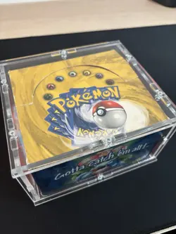 1999 Pokemon WOTC Base Set Booster Box EMPTY No Cards/packs -Protection included - Image 3