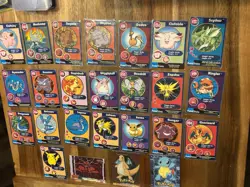Vintage Pokemon Topps Card Lot 1999 – Charizard, Pikachu, Eevee, Zapdos + More - Image 1