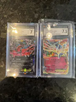 Graded CGC Pokemon Kalos Tin Card Lot- 2 Cards - Image 1