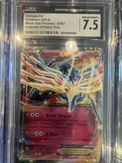 Graded CGC Pokemon Kalos Tin Card Lot- 2 Cards - Image 3