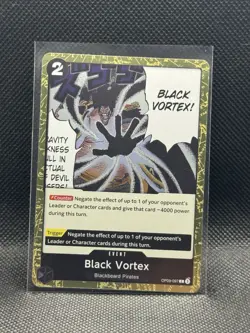 2024 Bandai One Piece Card Game OP-09 Black Vortex Foil #OP09-097 - Image 1