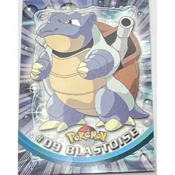 Blastoise Pokemon Card Topps #09 TV Animation Edition Series Green Logo - Image 5