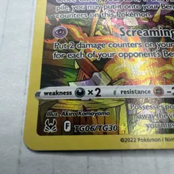 Pokemon Card Gengar TG06/TG30 Holo Rare Lost Origin Trainer Gallery - Image 5