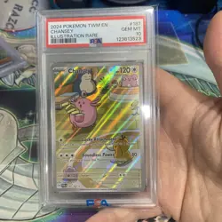2024 Pokemon TWM EN Chansey Illustration Rare PSA 10 Card - Image 1