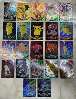 22 pokemon cards lot TV Animation Edition Holo - Image 1