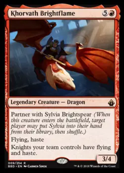 1 x Khorvath Brightflame - Battlebond - NM-Mint - MTG - Image 1