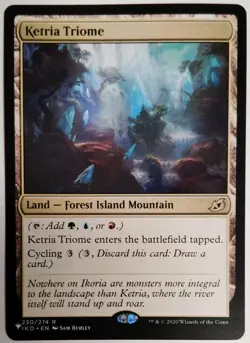Mtg Ketria Triome IKO ( The List ) - Image 1