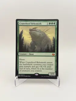 MTG Craterhoof Behemoth Modern Masters 2017 122/249 Regular LP+ - Image 1