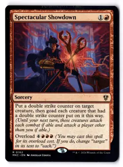 Spectacular Showdown NM* Commander: Murders At Karlov Manor 0162 mtg -UnltdCards - Image 1