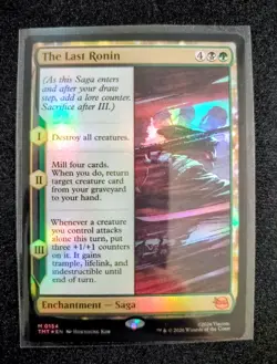 MTG The Last Ronin Foil 0154 TMNT TMT NM - Image 1