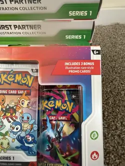 SEALED Pokemon First Partner Illustration Collection Series 1 Lot of 10 - Image 5