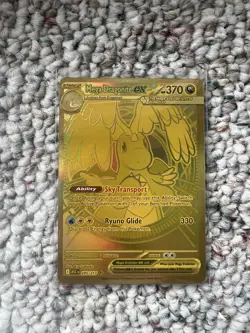 Pokemon Mega Dragonite Ex Gold Card English 295/217 (Ascended Hero’s) Near Mint - Image 1