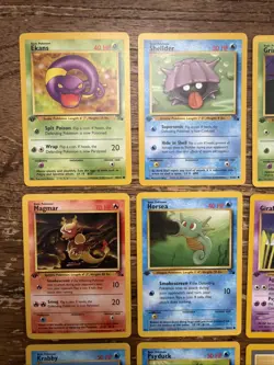 Pokemon 1st Edition Lot Of 21 Cards - Jungle, Fossil, More - NM-LP - Image 2