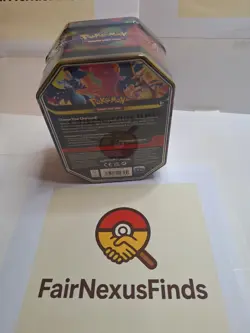 Mega Charizard X EX Ascended Heros Tin NEW! Sealed Pokemon TCG - Image 4