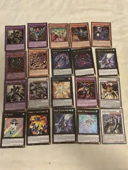 Yugioh Card Lot - All Holos And Secret Rares Lot Of 20 - Image 1