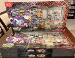 Pokemon Great Tusk EX & Iron Treads EX Premium Collection SET OF 3 - Image 1