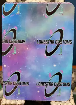 S 16 Dark Magician Girl Yu Gi Oh Sports Lonestar Customs Waifu Series 3 BB Card - Image 3