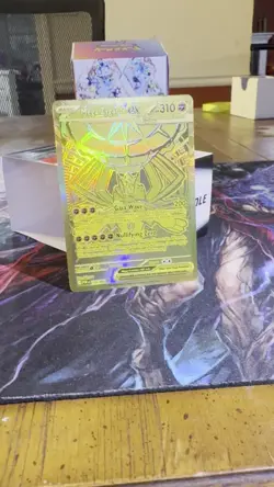 Pokemon Mega Zygarde ex Gold Hyper Rare 124/088 Perfect Order - Image 2