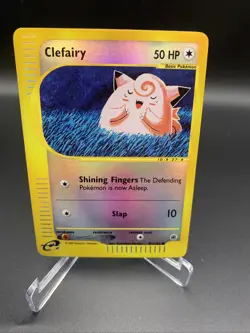 Clefairy 101/165 Reverse Holo LP Expedition Pokemon Rare Vintage - Image 1