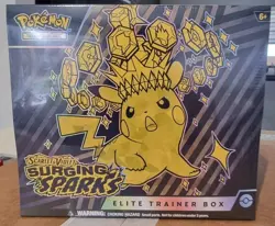 Pokemon TCG: Scarlet & Violet Surging Sparks Elite Trainer Box ETB New & Sealed - Image 1