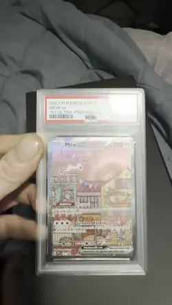2023 POKEMON SVP EN-SV PROMO 151 ULTRA-PREMIUM COLLECTION #053 MEW EX PSA 9 - Image 2