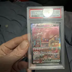 2023 POKEMON SVP EN-SV PROMO 151 ULTRA-PREMIUM COLLECTION #053 MEW EX PSA 9 - Image 4