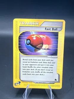Pokemon TCG Fast Ball 124/144 Skyridge Uncommon English! NEAR MINT! - Image 1