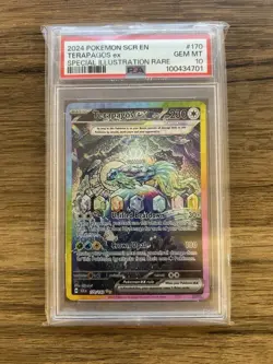 Pokemon TCG | Terapagos Special Illustration Rare 170/142 PSA 10 GEM MINT 💎🐉 - Image 1