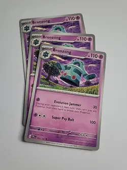 3x Bronzong - 069/162 Temporal Forces Pokemon - NM/MINT - Image 1