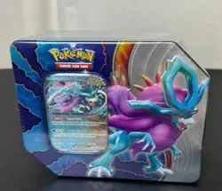 Pokemon Paradox Clash Walking Wake Tin TCG Sealed - Image 1