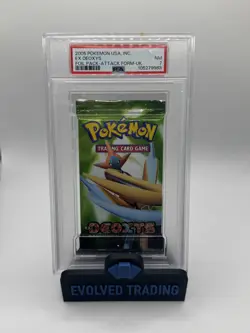 PSA 7 2005 DEOXYS EX BOOSTER PACK GRADED POKEMON - Image 1