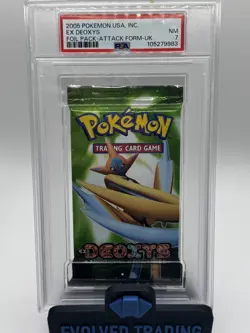 PSA 7 2005 DEOXYS EX BOOSTER PACK GRADED POKEMON - Image 5
