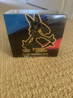 Pokemon 2023 TCG Crown Zenith Elite Trainer Box Factory Sealed - Image 1