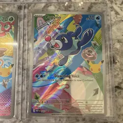Pokemon TCG First Partner Illustration Collection (Litten, Popplio,Rowlet) New - Image 4