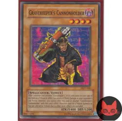 Yugioh Gravekeeper's Cannonholder PGD-066 Common NM - Image 1