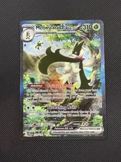 Meowscarada ex 256/193 Pokemon Paldea Evolved Special Illustration Rare - Image 1