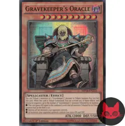 Yugioh Gravekeeper's Oracle MP14-EN215 Ultra Rare 1st Edition NM - Image 1