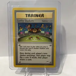 Pokemon TCG Neo Destiny Lucky Stadium 100/105 Vintage - Image 1
